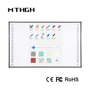 China 86 Inch Intelligent Infrared Touch Technology Interactive Whiteboard 3840X2160 Resolution wholesale