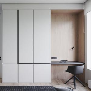 China China Factory Custom Wood Furniture , Simple Melamine MDF Wardrobe wholesale