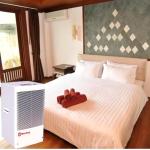 Simple Control System Electric Air Source Heat Pump Super Silent Dehumidifier