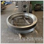 Eccentric Ring Gear Mud Pump Crankshaft AH36001-02.10D.00 High Rigidity