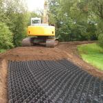 Anti Deforming Geoweb HDPE Geocell Ground Enhancement Cellular System