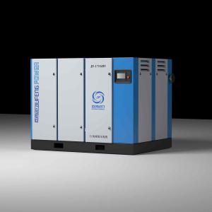 China 175hp 132kw Horizontal Two Stage Screw Air Compressor Permanent Magnet Compressor wholesale