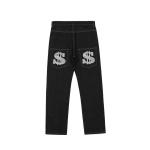 2023 Hot Selling Jeans High Streetwear Flared Jeans Men Fashion Hip-Hop Loose