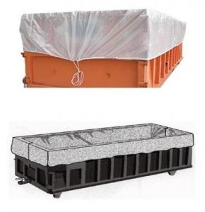 China Large durable drawstring dumpster container liner for garbage disposable,dump truck liner |plastic bed liners for dumpst wholesale