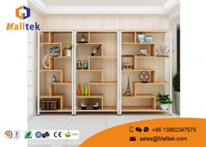 China Powder Coated Wood Display Rack Height Adjustable Metal Steel For Furniture Parts wholesale
