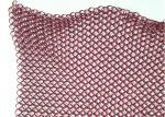 Partition Wall Stainless Steel Ring Mesh for Hotel Curtain Wall 1MM DIA 8MM Open