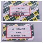 Komatsu 6D125 Excavator Engine Parts STD Main Bearing Connecting Rod Bearing MS