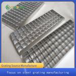 Silver White 304 Stainless Steel Grating Plate Corrosion Resistant SS Steel