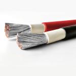 Copper Rubber PVC Insulation PV Solar Cable Fire Resistant 6mm2 Pv Cable