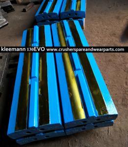 China Kleemann EVO 130 MR110 Blow bars Impact crusher spare parts High Chrome High maganese steel crusher parts wholesale