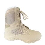 High Cut GENUINE LEATHER Midsole Men's Hiking Boots for Outdoor Safety and