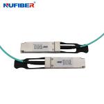 40G QSFP28 AOC Cable , 3m 5m Active Fiber Optic Cable For Data Center