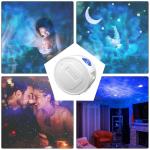 USB LED Disco Party Light White Remote Control Disco Light