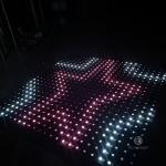 High Quality Tempered Glass LED Illuminate Wireless Video Dance Floor Mat Magnet