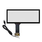 1920x720 TFT Resistive Touch Screen 12.3inch Car Rear View Lcd Monitor