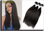 100G Virgin Peruvian Hair Extensions , Silky Straight Human Hair