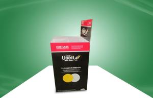 China Black Recyclable Cardboard Dump Bins Glossy / Matt PP Lamination For Retail Store wholesale