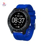 Fashion design full screen touch fitness smartwatch call heart rate blood