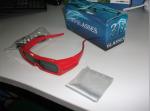 IR Active Shutter 3D Glasses Rechargeable Universal 120Hz 86kPa - 106kPa
