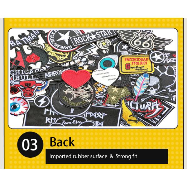 Cartoon Animal Embroidery Iron-On Patch For Clothing