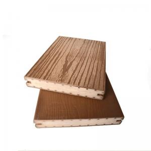 China 122*23mm PVC Outdoor Decking The Perfect Choice for a Fastener-Free and Unified Deck wholesale