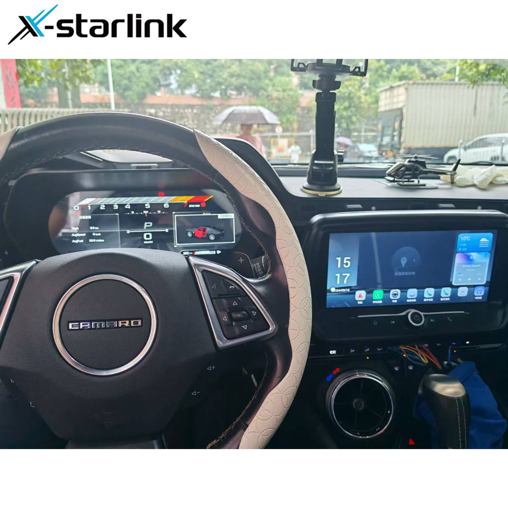 Linux System LCD Speedometer Intelligent Digital Cluster For Chevrolet 6th Camaro 2015-2023