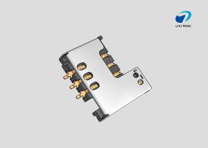 China SIM Connectors, SIM Card Connectors, 2FF mini SIM Compatible Card, 6 Position, 2.54mm [.1in] Centerline,SMT wholesale
