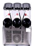 3 flavour Smoothie Slush Machine , 0.7KW Snacks Maker Machine