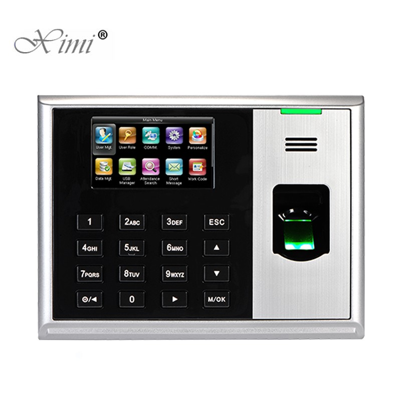 Biometric Fingerprint Time Attendance ZK S30 TCP/IP With 13.56MHZ IC Card Reader Fingerprint Time Recording Time Clock