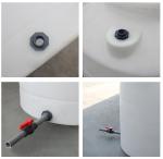 DN15-DN80 Garden Water Tank Plastic PVC Valve Fittings Adapter with Flange
