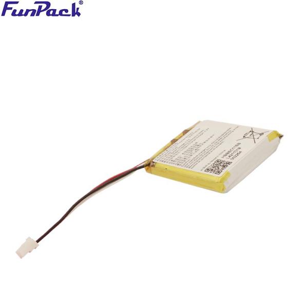 Polymerthe Wearable Device Battery 800mAh 3.7V Rechargeable