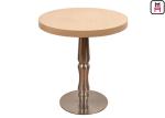 Melamine Contemporary Coffee Tables , 2ft Round Coffee Tables Casting Iron Base