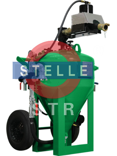Mobile Mobile Sandblasting Equipment Dustless for Marine Off Shore Rust Paint