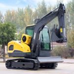 Powerful 1.2Ton Mini Hydraulic Excavator With 1200mm Track Length