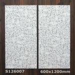 White Modern Matt Anti - Slip Ceramic Tile 600x1200mm Rustic Inside Bedroom