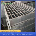 Hot Dip Galvanized Steel Grid Bar Grating For Large Bearing