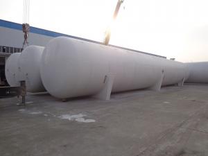 China ASME 200cbm Transporting Large Propane Tanks , SA516 Bulk Truck Fuel Tanks wholesale