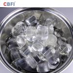 Edible Standard Ice Tube Machine 28.3kw Refrigeration Capacity South Korea