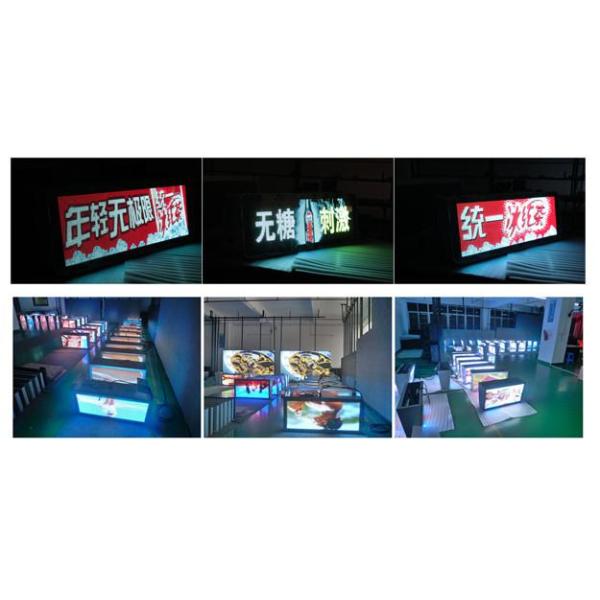 Fast Installation SMD 2427 Full Color HD LED Wall System 4mm 1300Nit For Transport