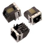 615006143421 Through Hole Modular Jack 6 Positions 6 Contacts