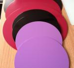 Color Coated Round Aluminum Plate No Oxidation Cold Rolling Process Treatment