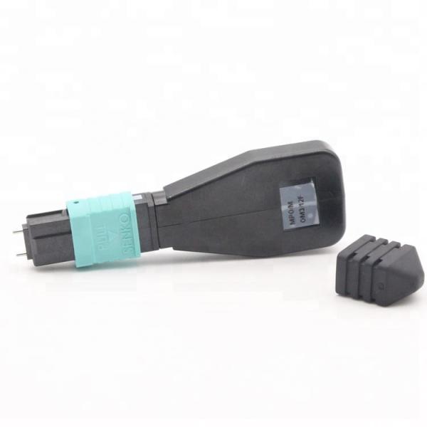 PVC LSZH Jacket Optical Fiber Patch Cord Loopback MPO Connector Male Female