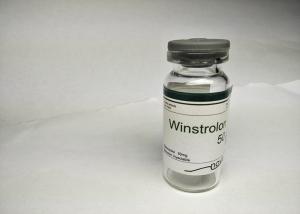 China Winstrolone 50 vial Vial Labels , Adhesive Sticker Labels Coated Paper Material wholesale