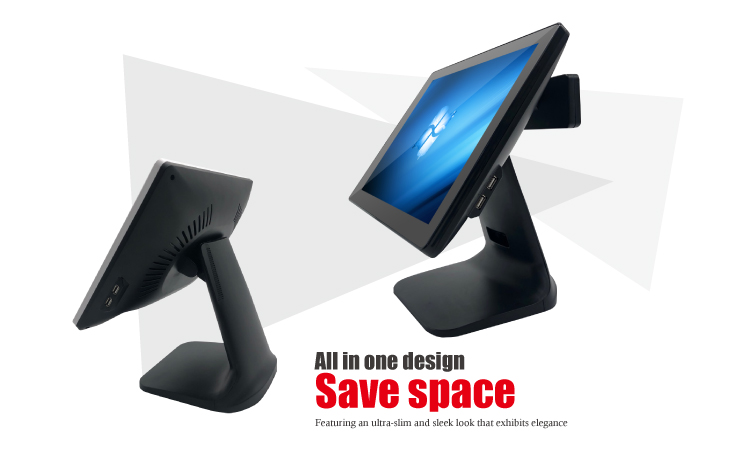 15inch Windows 7/10 POS System All-in-One Touch Screen for Small Business Convenience