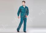 80% Polyester 20% Cotton Twill Heavy Duty Work Suit And Trousers Dark Gray
