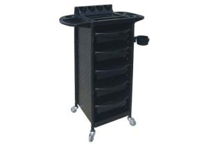 China Hair Salon Cosmetology Rolling Carts With Wheels , Plastic Materials wholesale