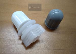 China Polyethylene Round Twist Top Cap 12mm For Plastic Bag / Pouch , Plastic Material wholesale