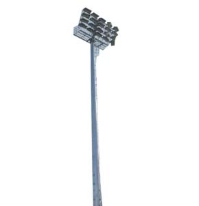 China Transmission Line Steel Tubular Pole Electrical With Anchor Bolt Q420 220KV wholesale