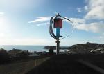 600w Maglev Wind Generator Wind Turbine Generator Vertical Axis Red Blue Color