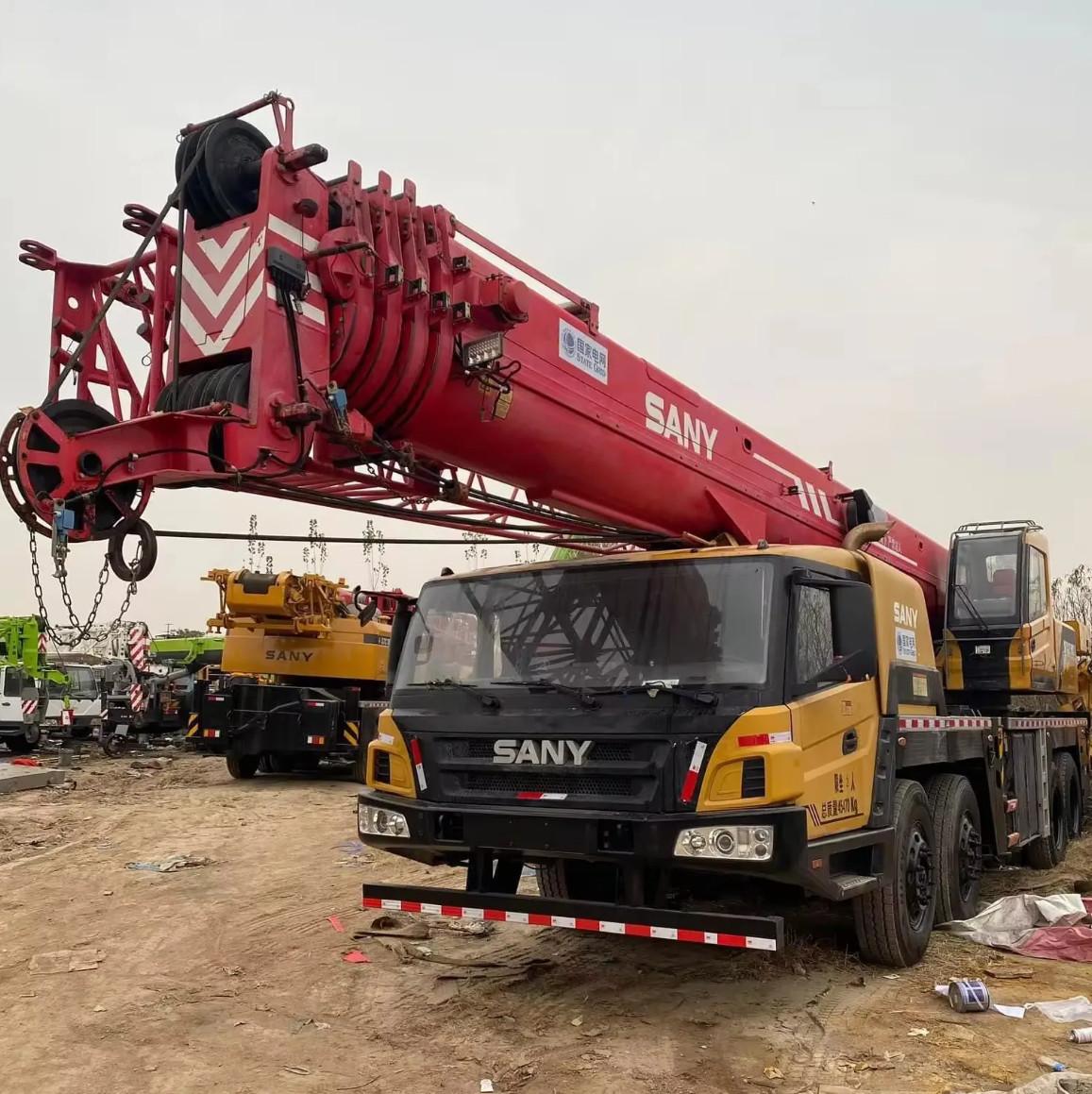 2022 Sany STC2200 Hydraulic Telescopic 5 Section Arm U Shaped Boom Truck Crane Lifting Machine